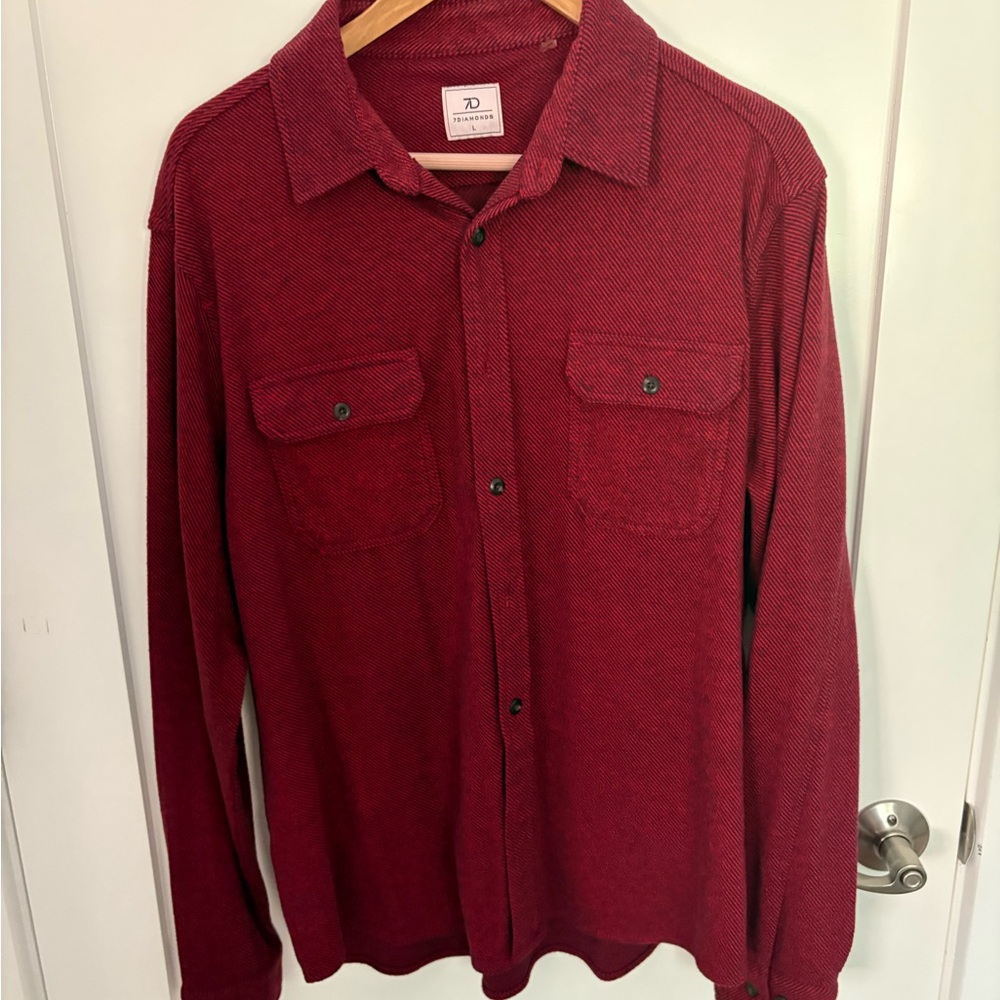 7 Diamonds Generation™ Plaid Shacket Shirt